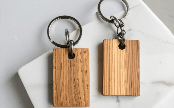 chaveiro elegante para lembrança de natal