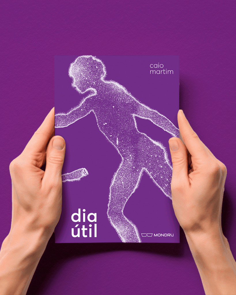 Capa do livro "Dia Útil", de Caio Martim.